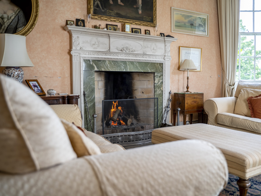 Drawing Room Seasyde House Relax Fire Guest Space